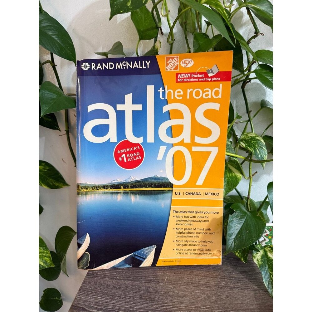 Rand McNally Atlas ‘07 the road
